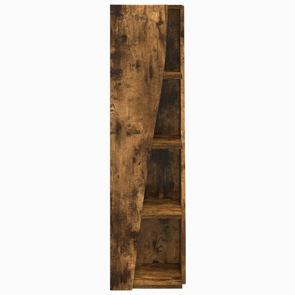 vidaXL Corner Cabinet Smoked Oak 27.5x27x102cm Engineered Wood
