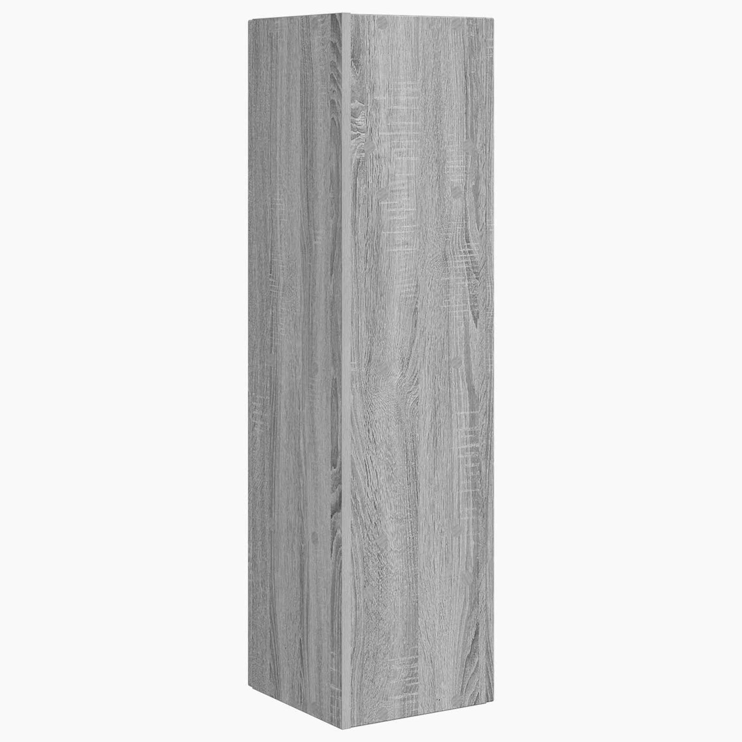 vidaXL Corner Cabinet Grey Sonoma 27.5x27x102cm Engineered Wood