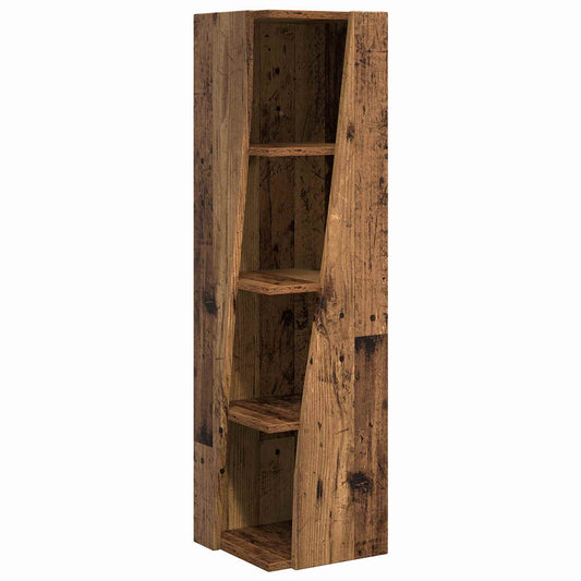 vidaXL Corner Cabinet 27.5x27x102cm Engineered Wood Old Wood