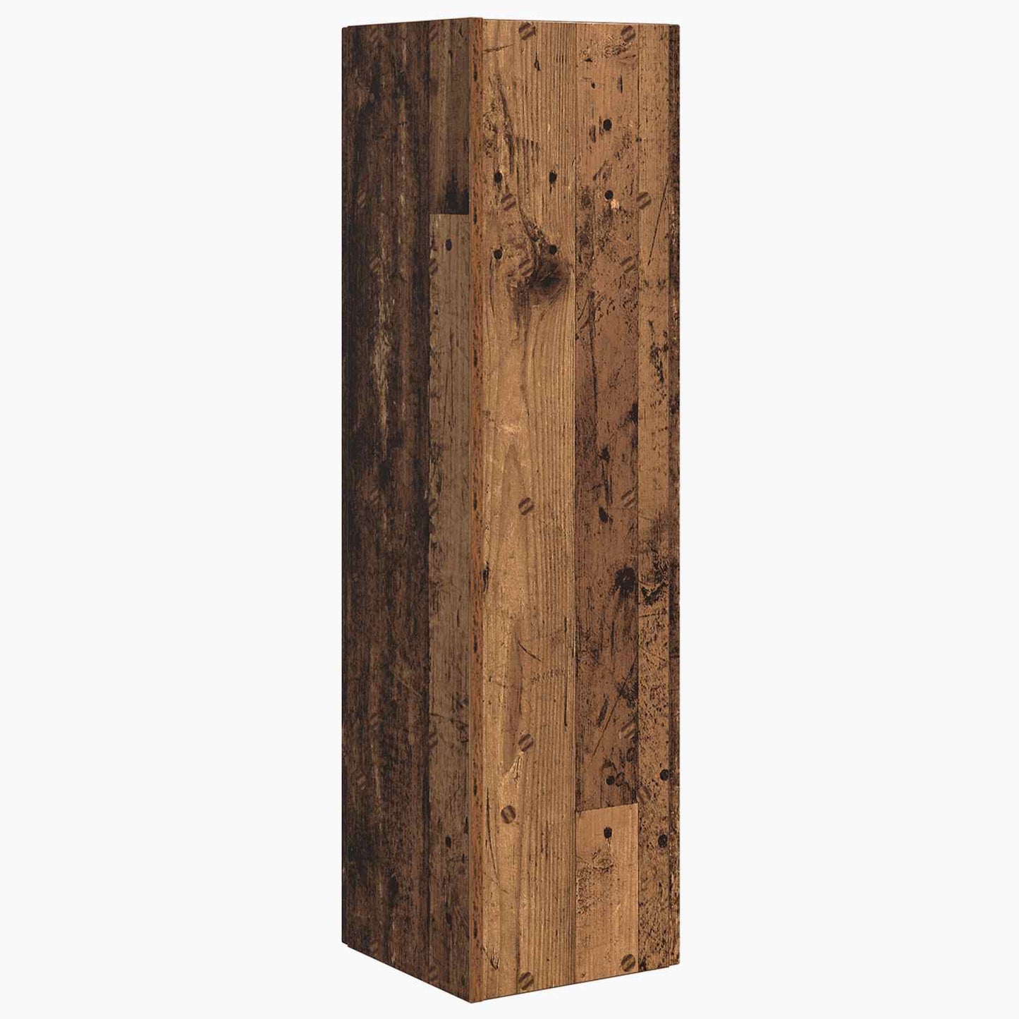 vidaXL Corner Cabinet Old Wood 27.5x27x102cm Engineered Wood