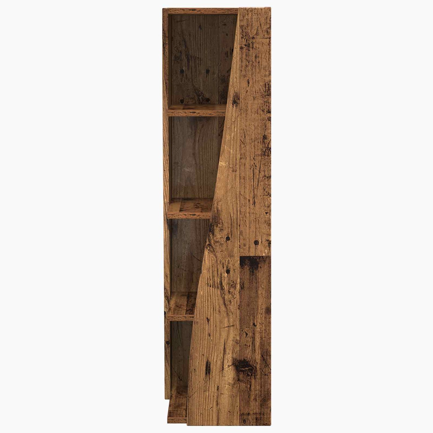 vidaXL Corner Cabinet Old Wood 27.5x27x102cm Engineered Wood