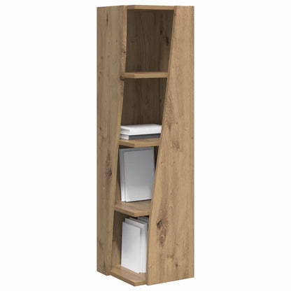 vidaXL Corner Cabinet 27.5x27x102cm Engineered Wood Artisan Oak