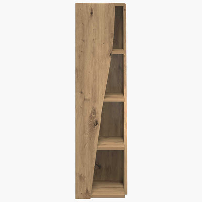 vidaXL Corner Cabinet 27.5x27x102cm Engineered Wood Artisan Oak