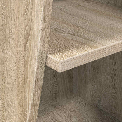 vidaXL Corner Cabinet Sonoma Oak 32x32x102cm Engineered Wood
