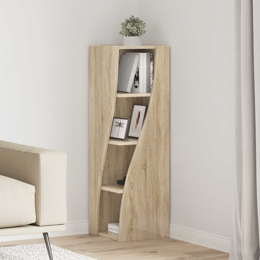 vidaXL Corner Cabinet 32x32x102cm Engineered Wood Sonoma Oak