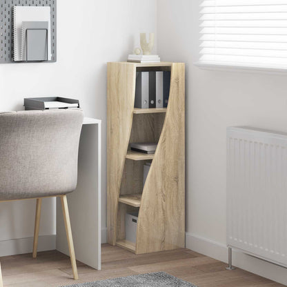 vidaXL Corner Cabinet Sonoma Oak 32x32x102cm Engineered Wood