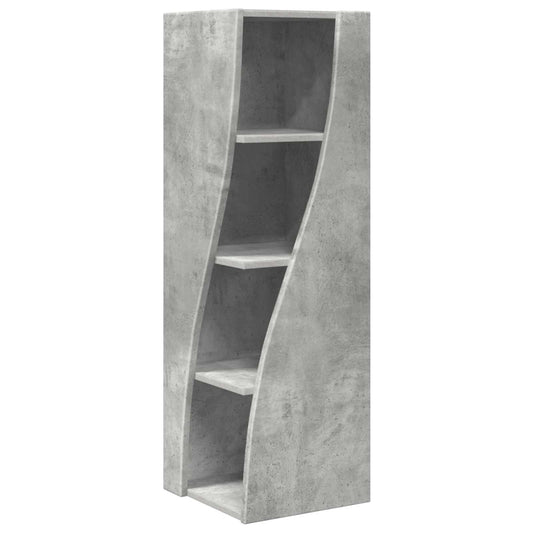 vidaXL Corner Cabinet 32x32x102cm Engineered Wood Concrete Grey