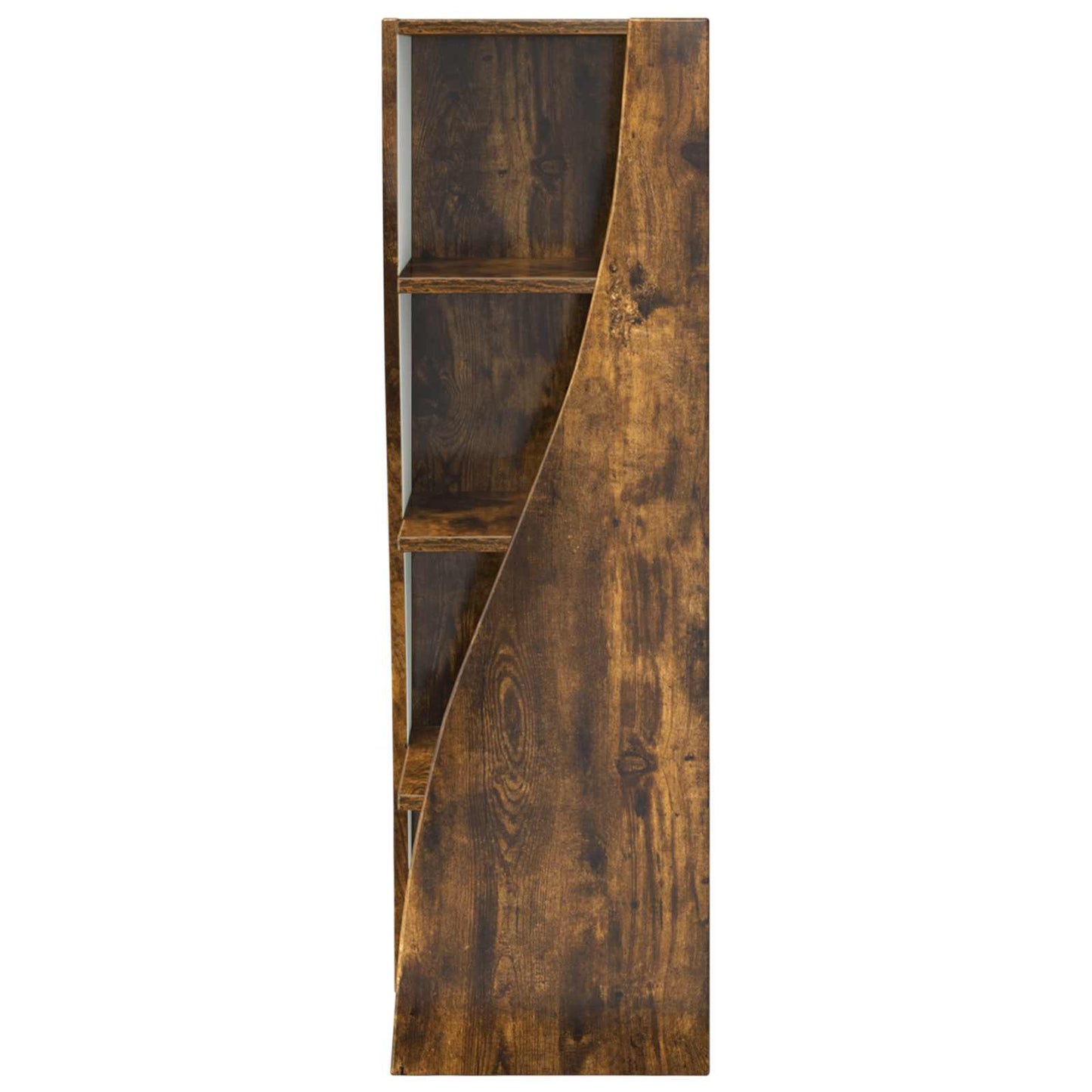 vidaXL Corner Cabinet Smoked Oak 32x32x102cm Engineered Wood