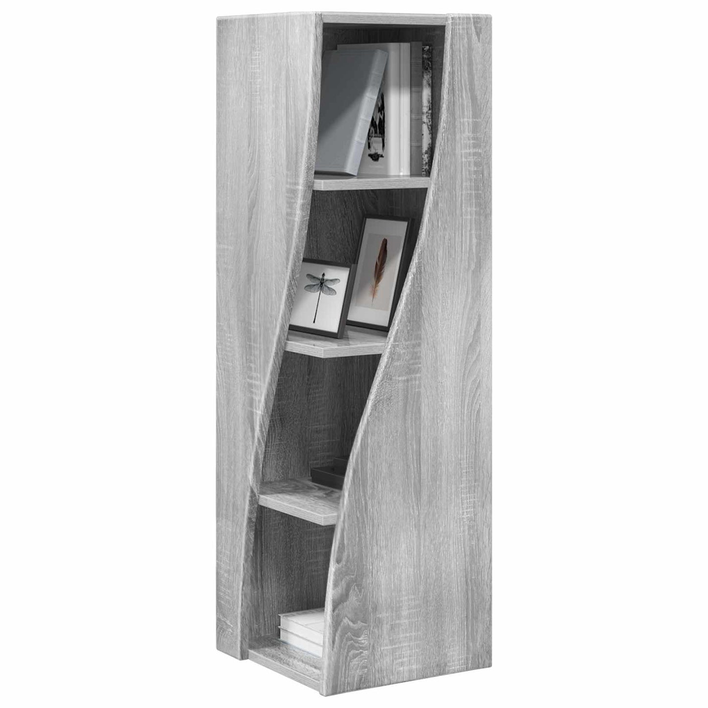 vidaXL Corner Cabinet Grey Sonoma 32x32x102cm Engineered Wood