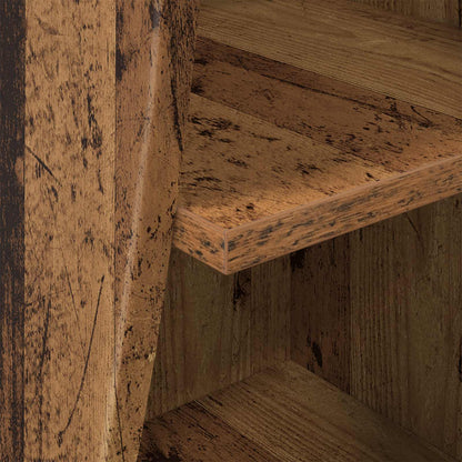 vidaXL Corner Cabinet Old Wood 32x32x102cm Engineered Wood