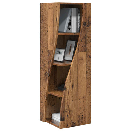 vidaXL Corner Cabinet Old Wood 32x32x102cm Engineered Wood