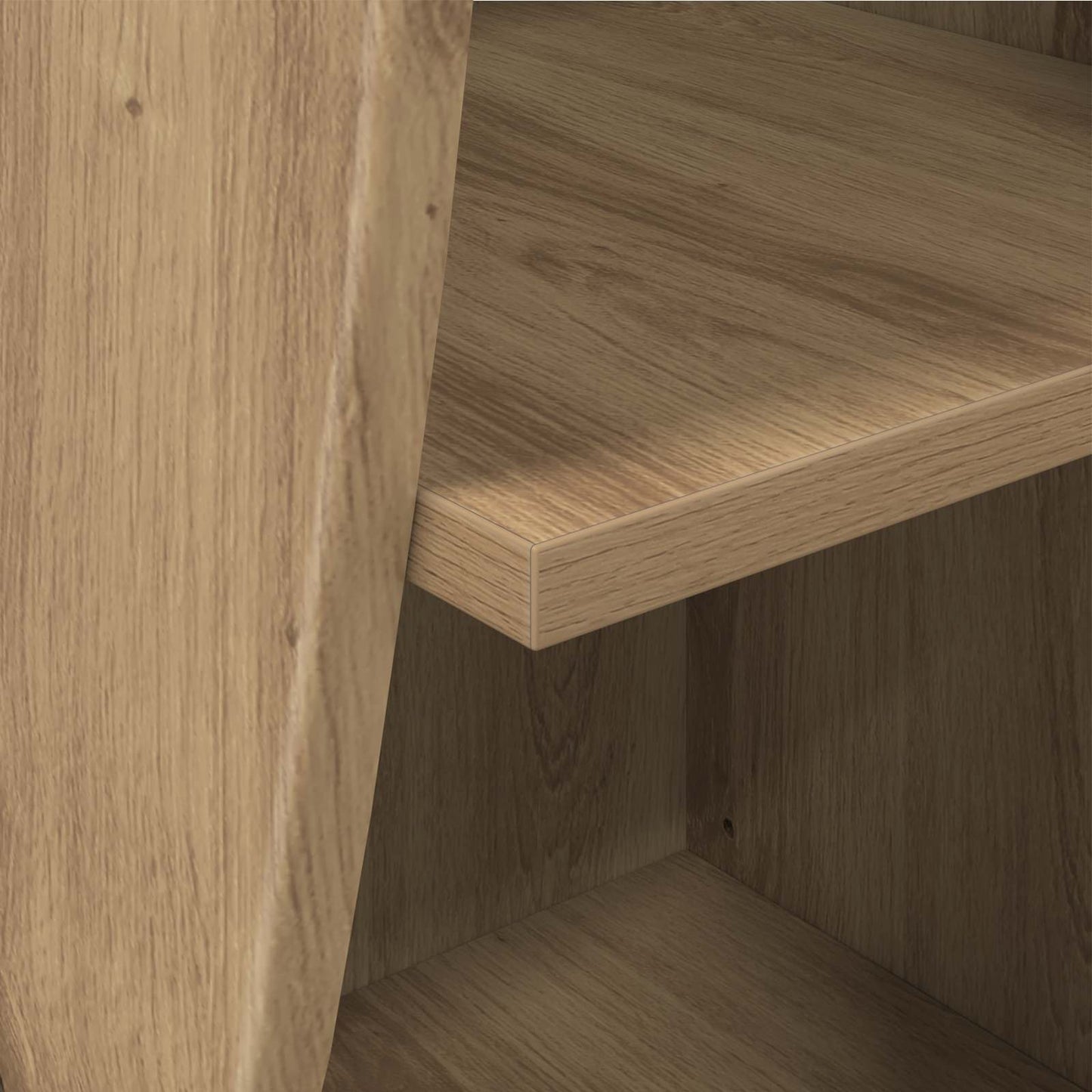 vidaXL Corner Cabinet 32x32x102cm Engineered Wood Artisan Oak