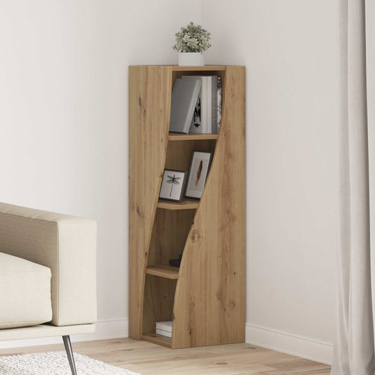 vidaXL Corner Cabinet 32x32x102cm Engineered Wood Artisan Oak