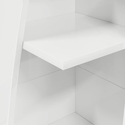 vidaXL Corner Cabinet 27.5x27x140cm Engineered Wood
