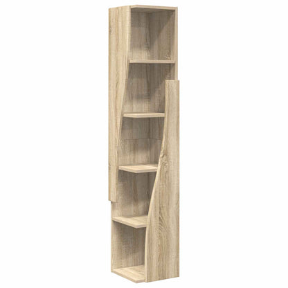 vidaXL Corner Cabinet 27.5x27x140cm Engineered Wood Sonoma Oak