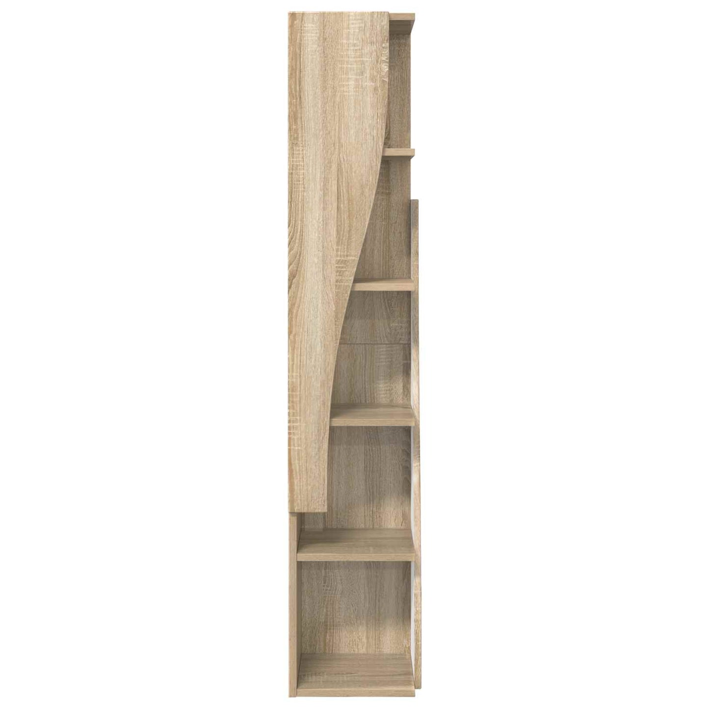 vidaXL Corner Cabinet 27.5x27x140cm Engineered Wood Sonoma Oak