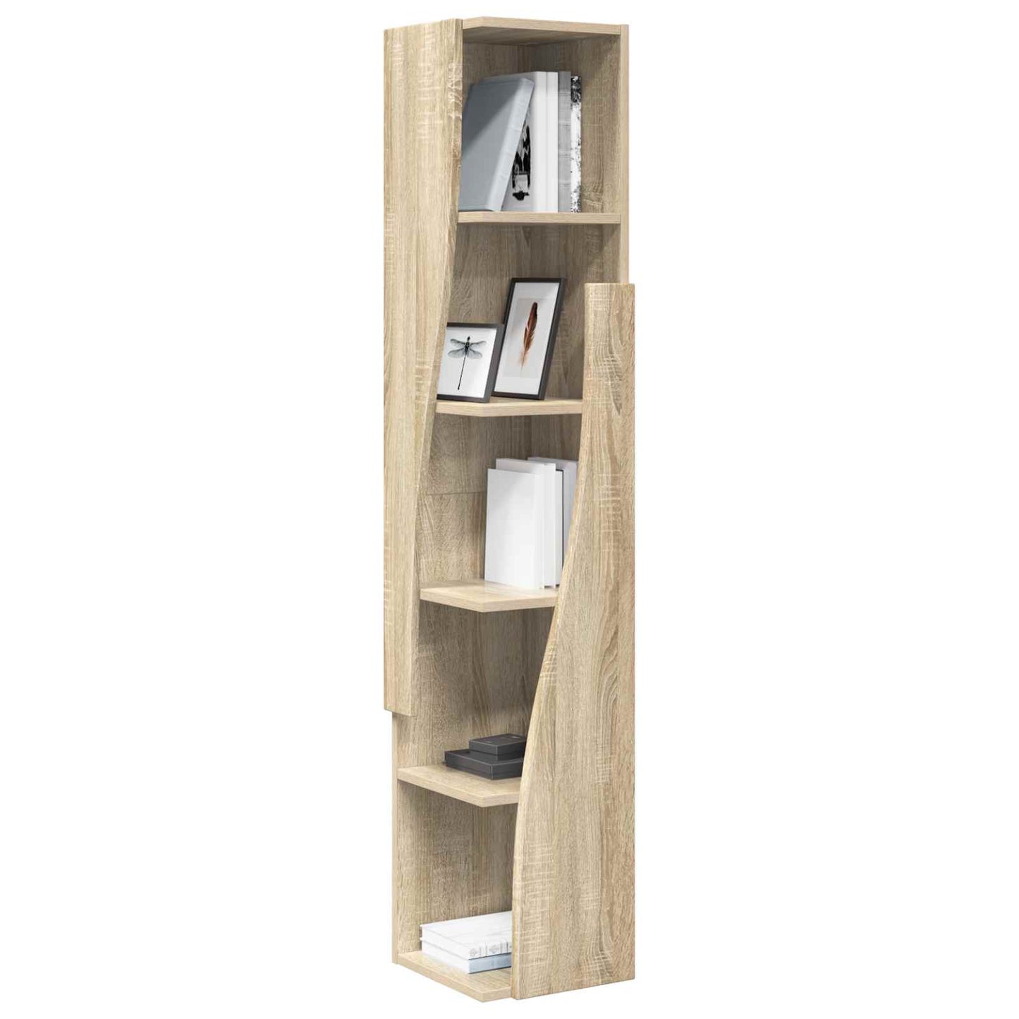 vidaXL Corner Cabinet 27.5x27x140cm Engineered Wood Sonoma Oak