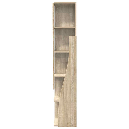 vidaXL Corner Cabinet 27.5x27x140cm Engineered Wood Sonoma Oak