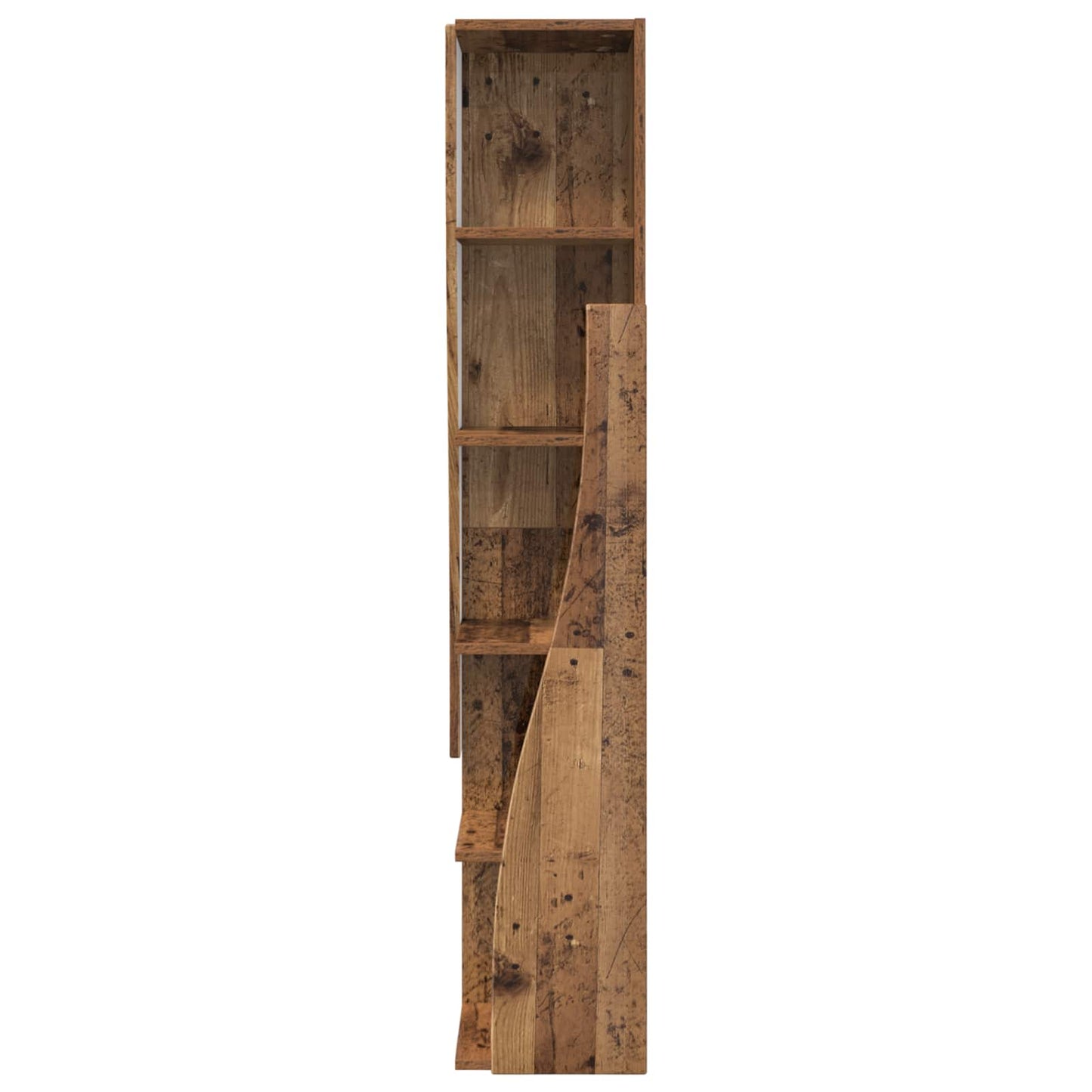 vidaXL Corner Cabinet 27.5x27x140cm Engineered Wood Old Wood