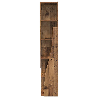 vidaXL Corner Cabinet 27.5x27x140cm Engineered Wood Old Wood