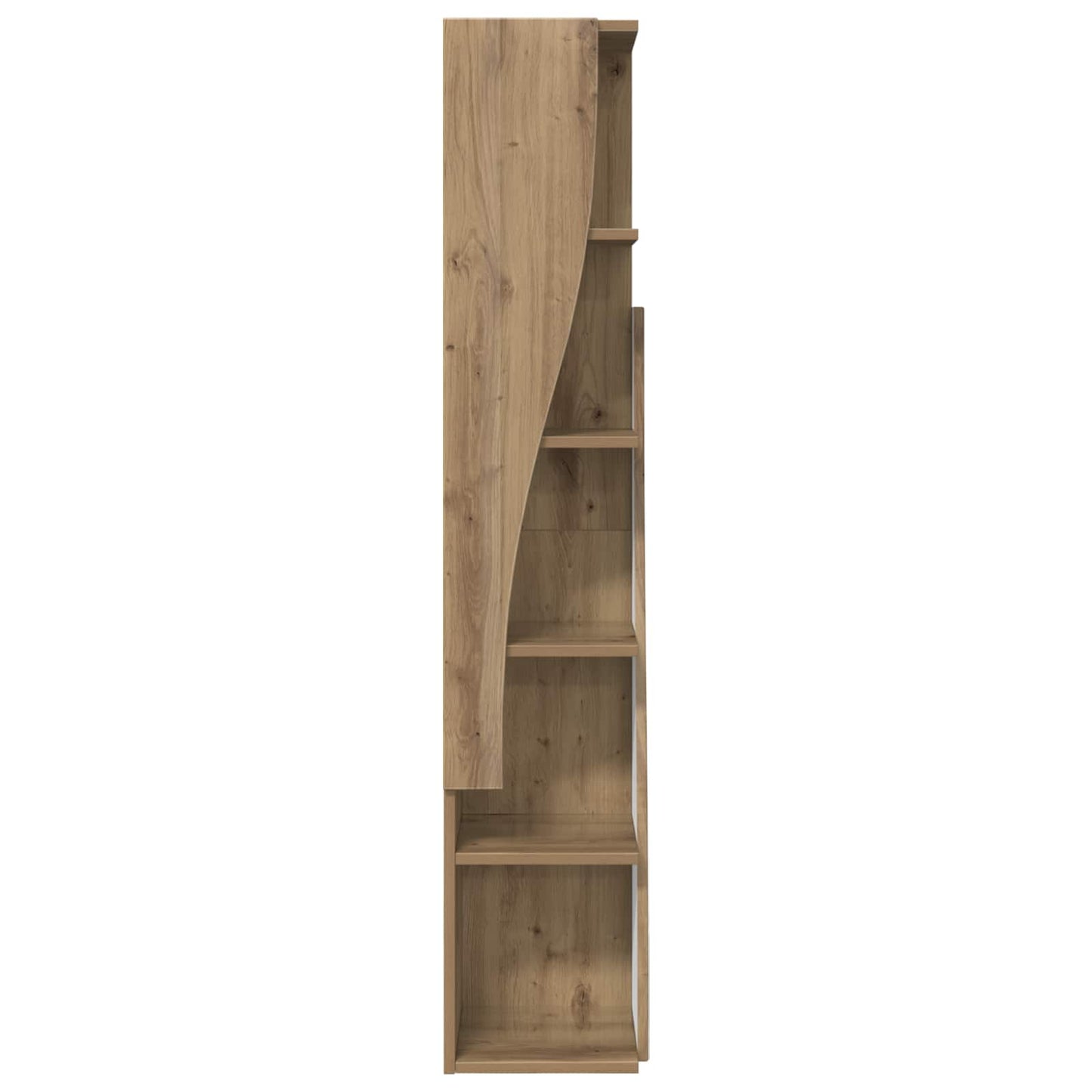 vidaXL Corner Cabinet 27.5x27x140cm Engineered Wood Artisan Oak