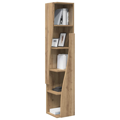 vidaXL Corner Cabinet 27.5x27x140cm Engineered Wood Artisan Oak