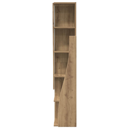 vidaXL Corner Cabinet 27.5x27x140cm Engineered Wood Artisan Oak