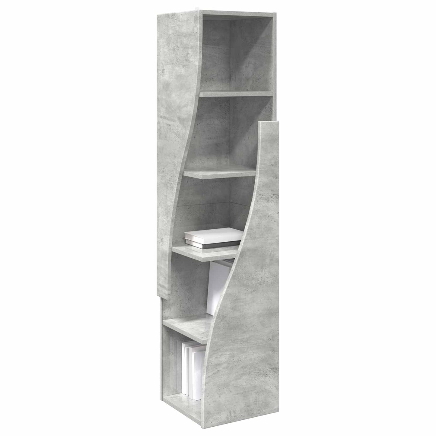 vidaXL Corner Cabinet 32x32x140cm Engineered Wood Concrete Grey