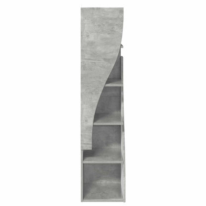 vidaXL Corner Cabinet 32x32x140cm Engineered Wood Concrete Grey