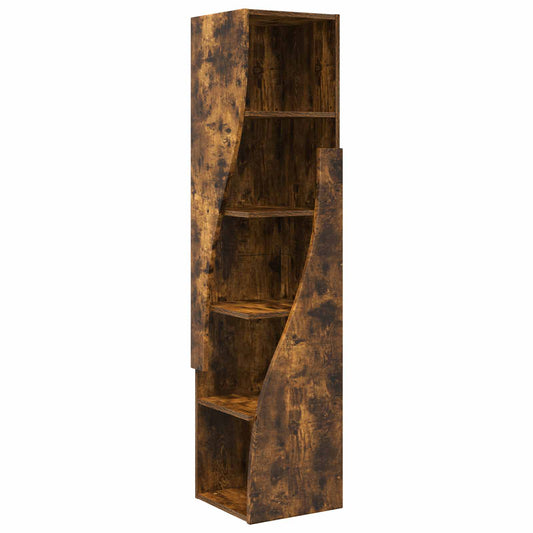 vidaXL Corner Cabinet 32x32x140cm Engineered Wood Smoked Oak