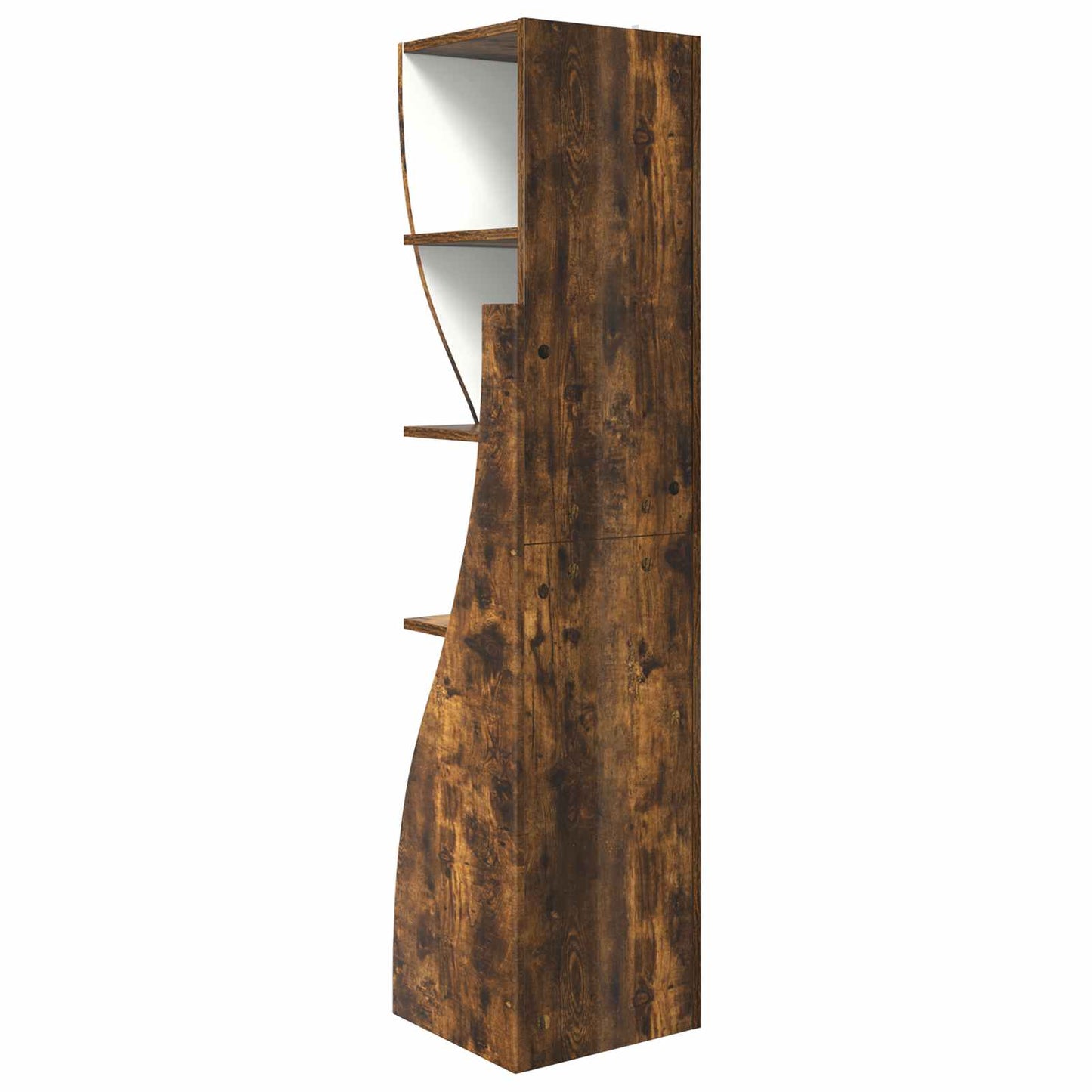 vidaXL Corner Cabinet 32x32x140cm Engineered Wood Smoked Oak