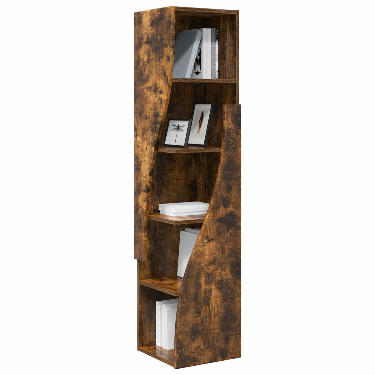 vidaXL Corner Cabinet 32x32x140cm Engineered Wood Smoked Oak
