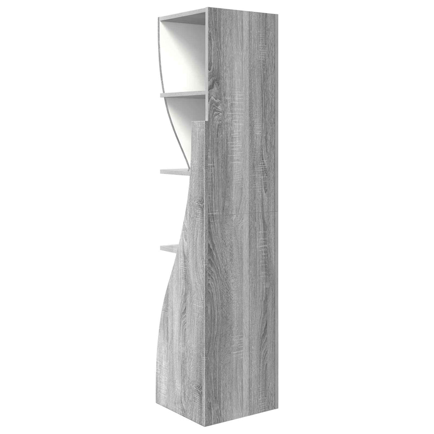 vidaXL Corner Cabinet 32x32x140cm Engineered Wood Grey Sonoma