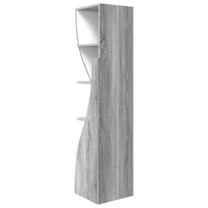 vidaXL Corner Cabinet 32x32x140cm Engineered Wood Grey Sonoma