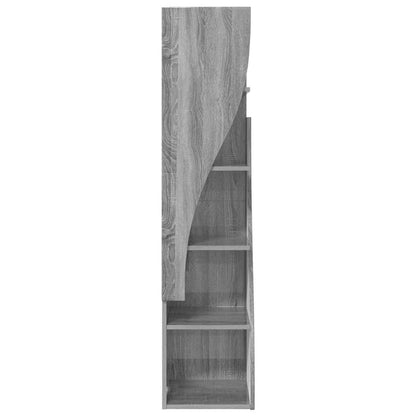 vidaXL Corner Cabinet 32x32x140cm Engineered Wood Grey Sonoma