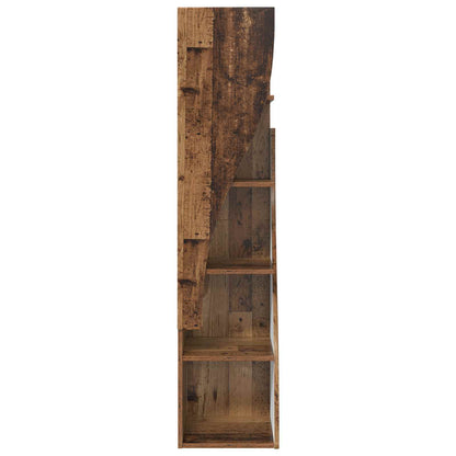 vidaXL Corner Cabinet 32x32x140cm Engineered Wood Old Wood