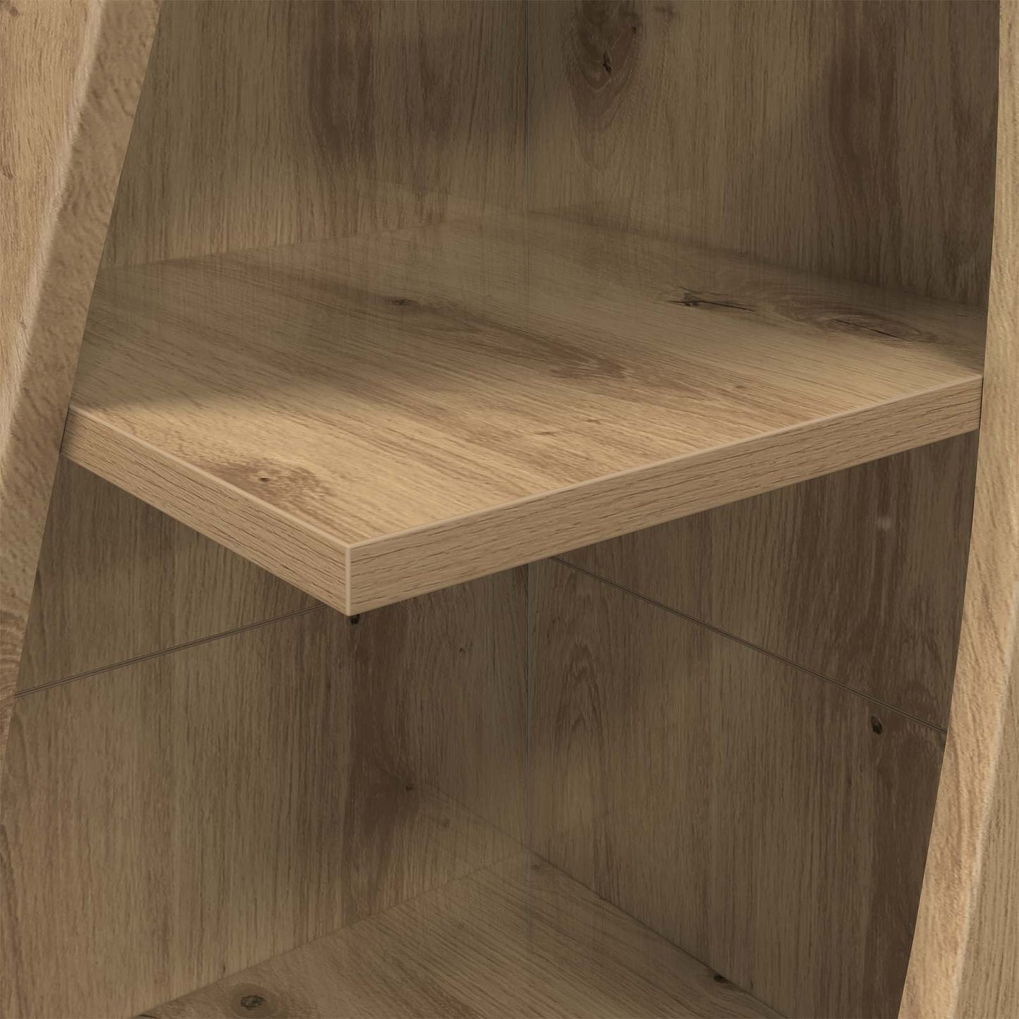 vidaXL Corner Cabinet 32x32x140cm Engineered Wood Artisan Oak