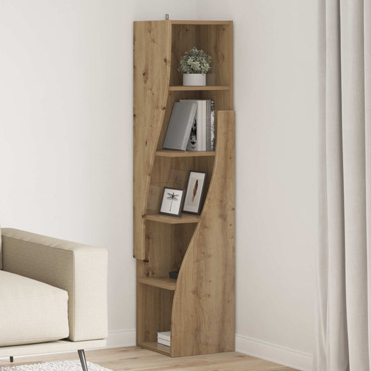 vidaXL Corner Cabinet 32x32x140cm Engineered Wood Artisan Oak