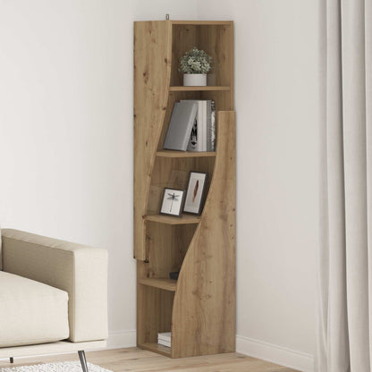 vidaXL Corner Cabinet 32x32x140cm Engineered Wood Artisan Oak