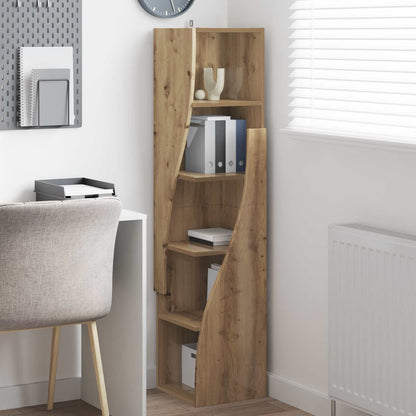vidaXL Corner Cabinet 32x32x140cm Engineered Wood Artisan Oak