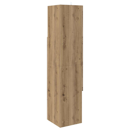vidaXL Corner Cabinet 32x32x140cm Engineered Wood Artisan Oak