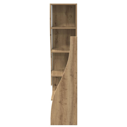 vidaXL Corner Cabinet 32x32x140cm Engineered Wood Artisan Oak