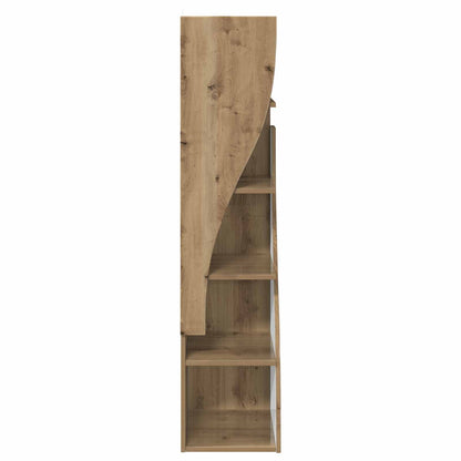 vidaXL Corner Cabinet 32x32x140cm Engineered Wood Artisan Oak