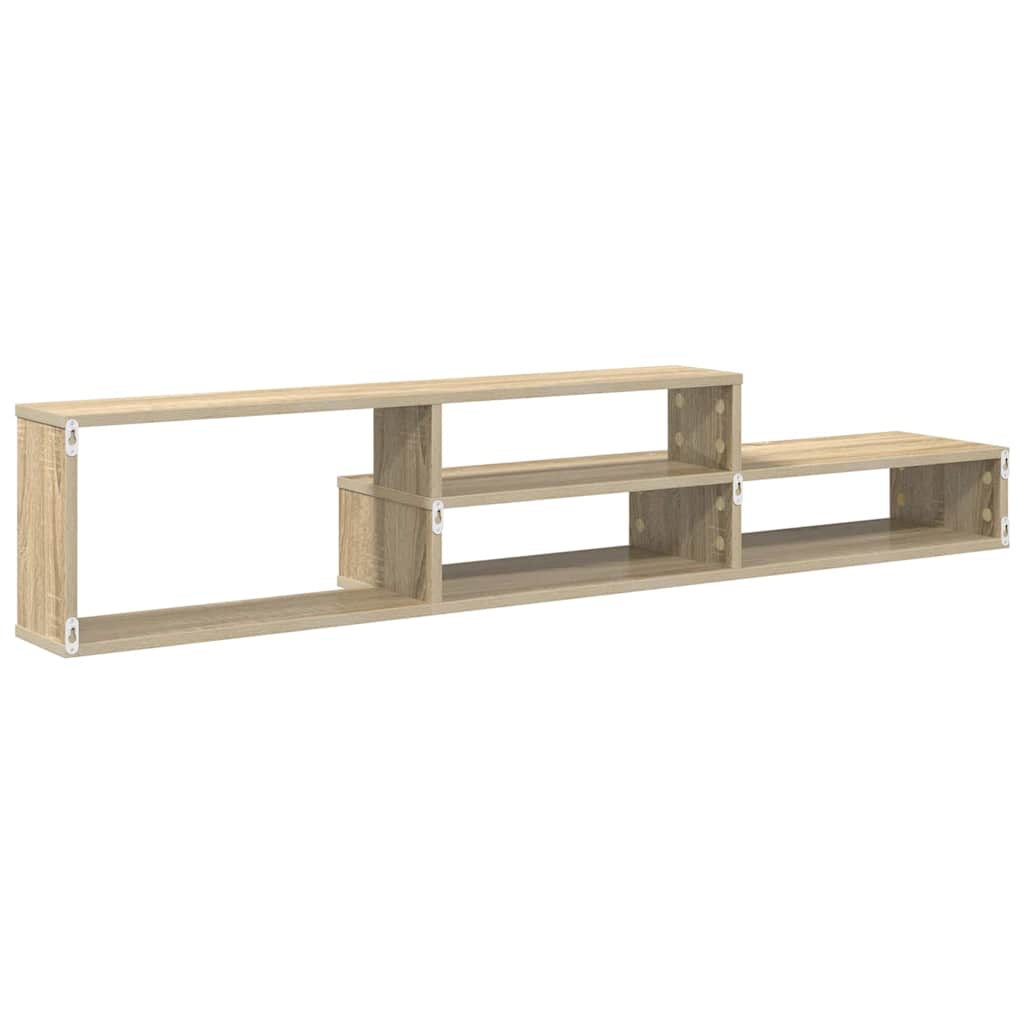 vidaXL Wall TV Stand 150 x 25 x 28.5 cm Engineered Wood