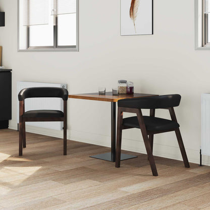 vidaXL Dining Chairs 2 pcs Light Brown 54 x 57 x 73 cm