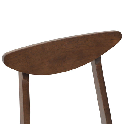 vidaXL Dining Chairs 2 pcs Light Brown 42 x 47.5 x 81 cm