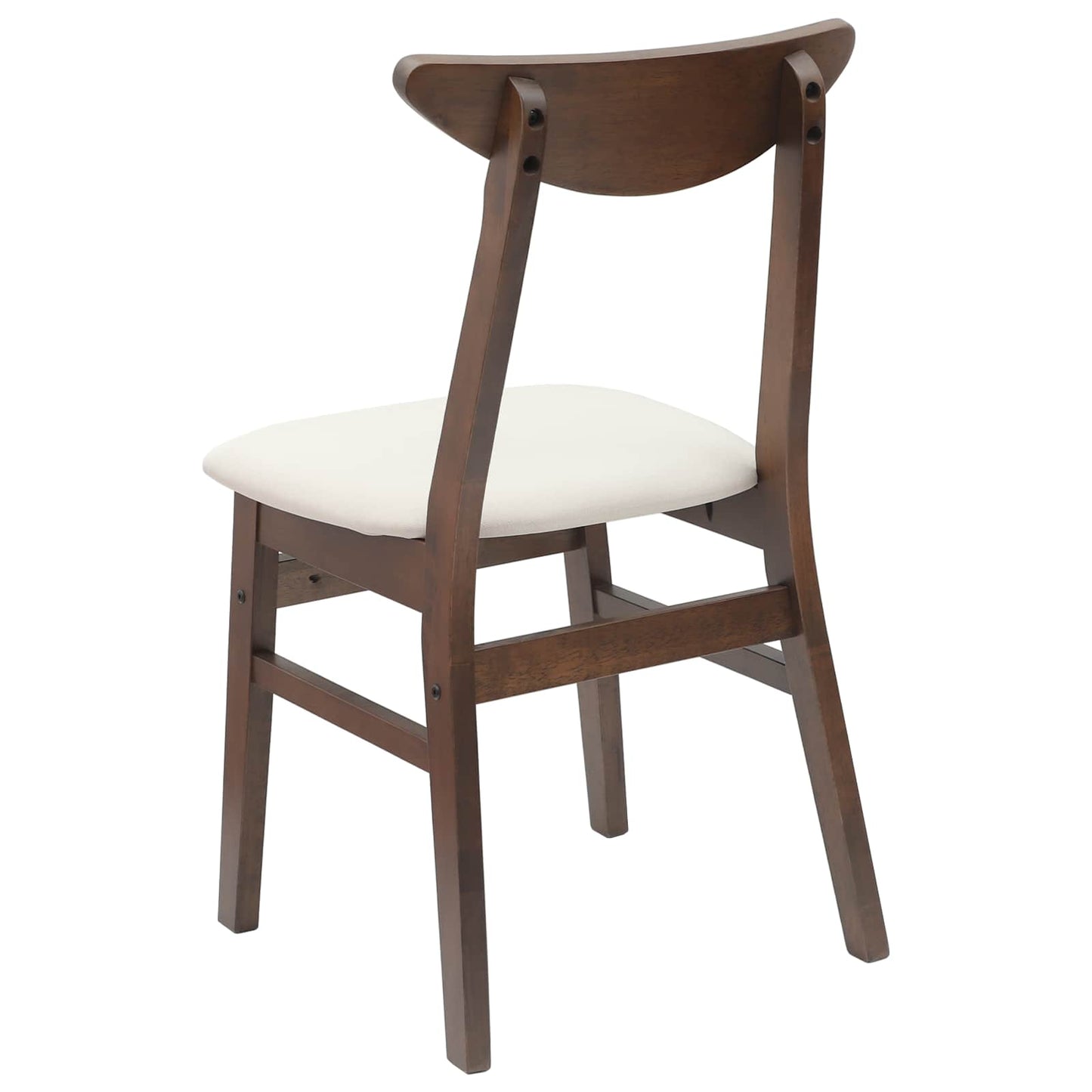 vidaXL Dining Chairs 2 pcs Light Brown 42 x 47.5 x 81 cm