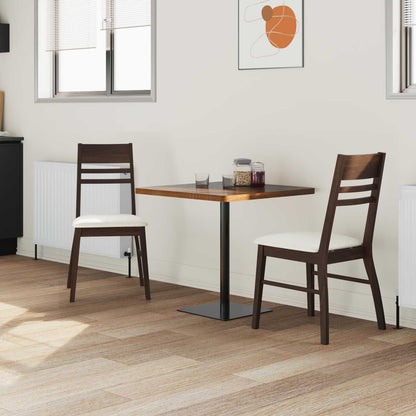vidaXL Dining Chairs 2 pcs Light Brown 43 x 54 x 89 cm