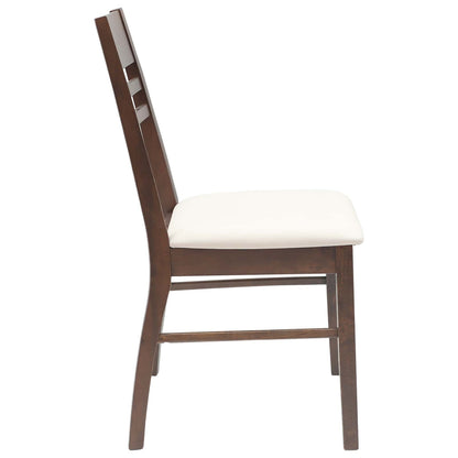 vidaXL Dining Chairs 2 pcs Light Brown 43 x 54 x 89 cm
