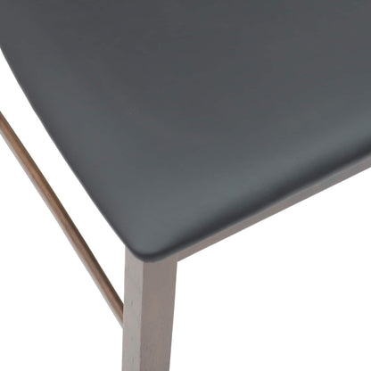 vidaXL Dining Chairs 2 pcs Light Brown 43 x 54 x 89 cm